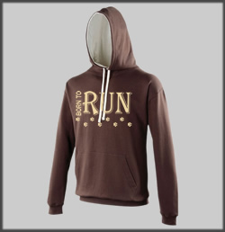 Born to run Multi Paw Hoody
